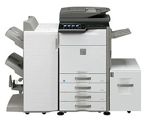 Sharp MX-M465N Digital MFP 46 ppm black and white workgroup document system