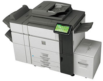 Sharp MX-7040N Color Networked Networked MFP 70 ppm high speed color document system at discounted prices. 