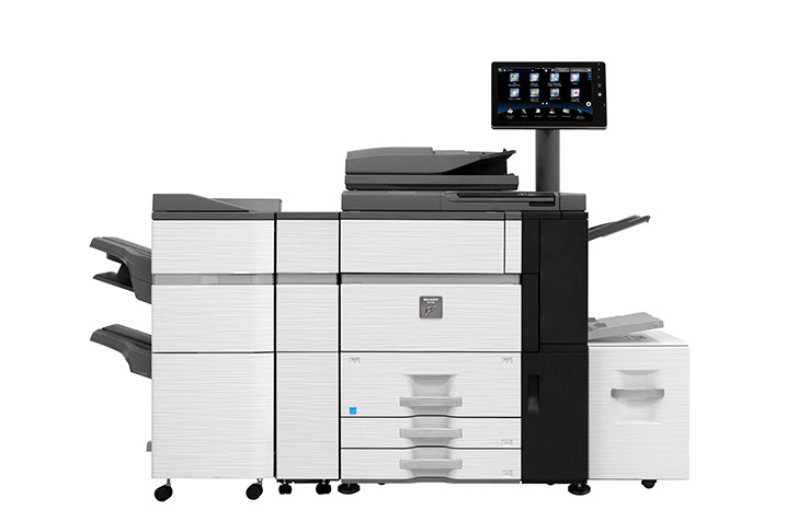 Sharp MX-7500N Color MFP 75 ppm full color high speed document system at discounted prices. 